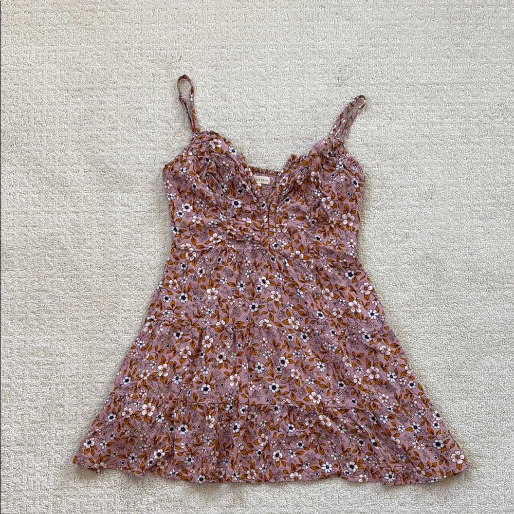 Aeropostale Pink Floral Dress